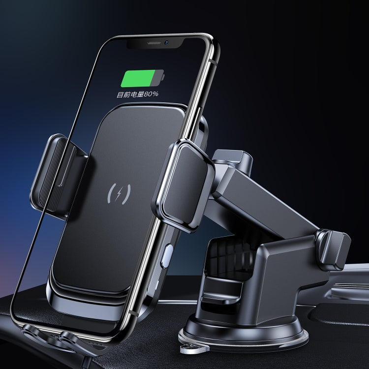 X7 รถชาร์จไร้สายโทรศัพท์มือถือที่วางยึดแรงโน้มถ่วงตัวยึดถ้วยดูด, Suction Cup Bracket