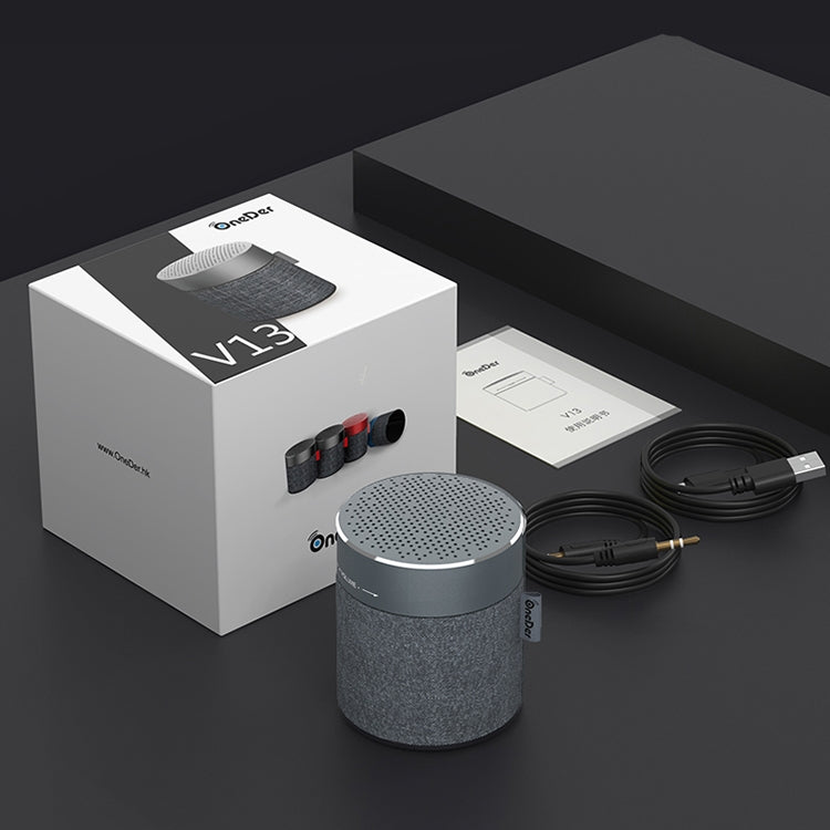 ลำโพง Bluetooth ไร้สายขนาดเล็ก Oneder V13 รองรับแฮนด์ฟรี & TF & FM & AUX