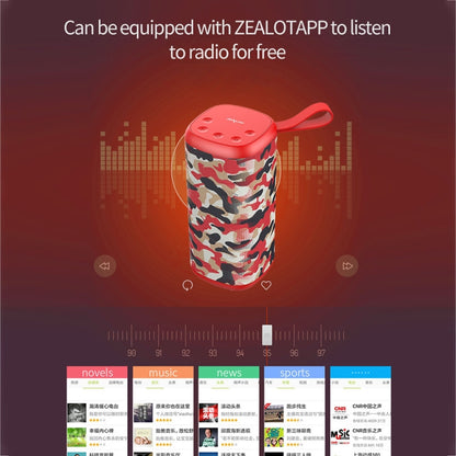 ZEALOT S35 ลำโพงบลูทูธไร้สายสเตอริโอเบสหนักแบบพกพาพร้อมไมโครโฟนในตัว รองรับการโทรแบบแฮนด์ฟรี & การ์ด TF และ AUX