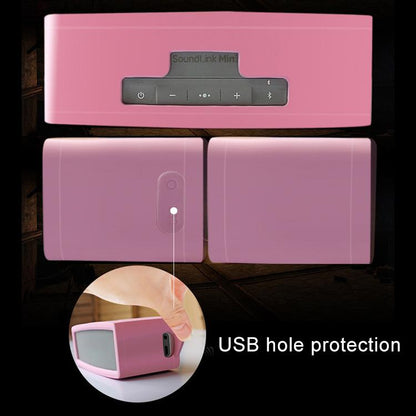 แบบพกพากันกระแทกซอฟท์ซิลิกาเจลลำโพงบลูทูธป้องกัน เคส สำหรับ Bose Soundlink Mini 1 / 2
