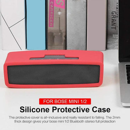 แบบพกพากันกระแทกซอฟท์ซิลิกาเจลลำโพงบลูทูธป้องกัน เคส สำหรับ Bose Soundlink Mini 1 / 2