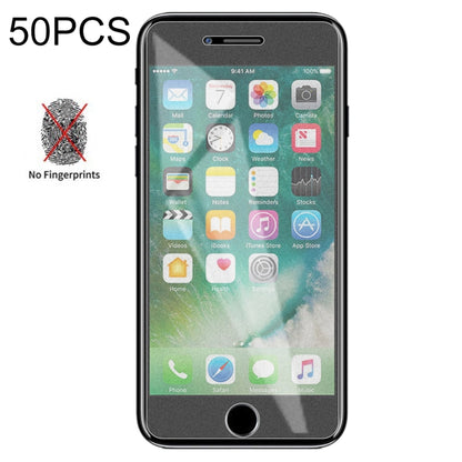 50 ชิ้น Non-Full Matte Frosted ฟิล์มกระจกนิรภัยสำหรับ iPhone 7 Plus / 8 Plus, For iPhone 7 Plus / 8 Plus(50 PCS)