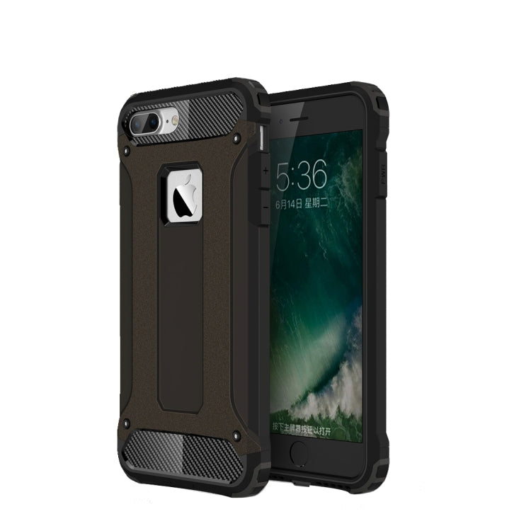 สำหรับ iPhone 8 Plus และ 7 Plus เคส Tough Armor TPU + PC, For iPhone 7 Plus