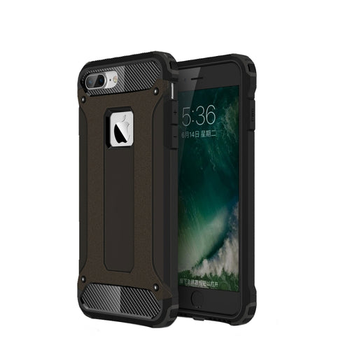 สำหรับ iPhone 8 Plus และ 7 Plus เคส Tough Armor TPU + PC, For iPhone 7 Plus