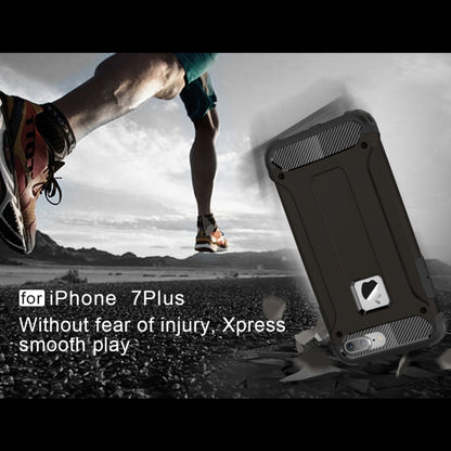 สำหรับ iPhone 8 Plus และ 7 Plus เคส Tough Armor TPU + PC, For iPhone 7 Plus