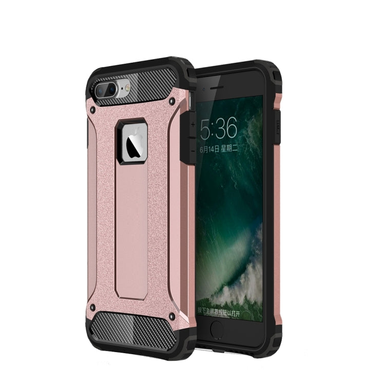 สำหรับ iPhone 8 Plus และ 7 Plus เคส Tough Armor TPU + PC, For iPhone 7 Plus