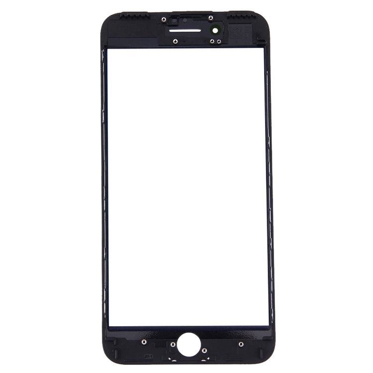 เลนส์กระจกด้านนอกหน้าจอด้านหน้าพร้อมกรอบหน้าจอ LCD ด้านหน้าสำหรับ iPhone 7 Plus, For iPhone 7 Plus (Frame)