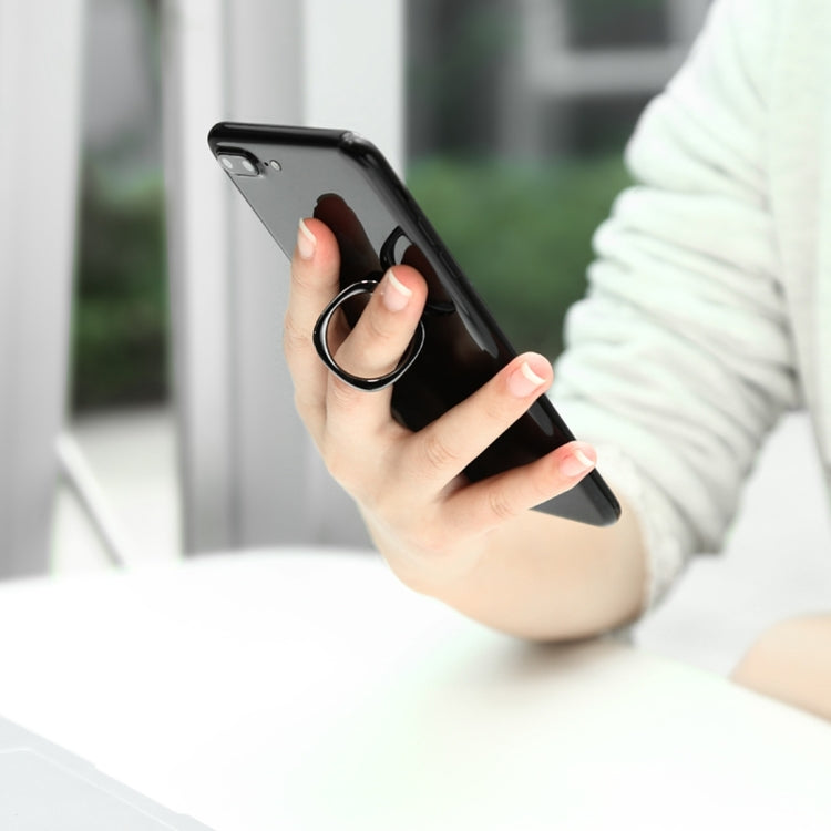 Baseus Universal 360 องศา Rotatable Privity ขายึดแหวนโลหะสำหรับ iPhone, Samsung, HTC, LG, Huawei, Xiaomi, vivo, OPPO, โทรศัพท์มือถือหรือแท็บเล็ต Meizu, แผ่นเหล็กในตัว, รองรับแม่เหล็ก