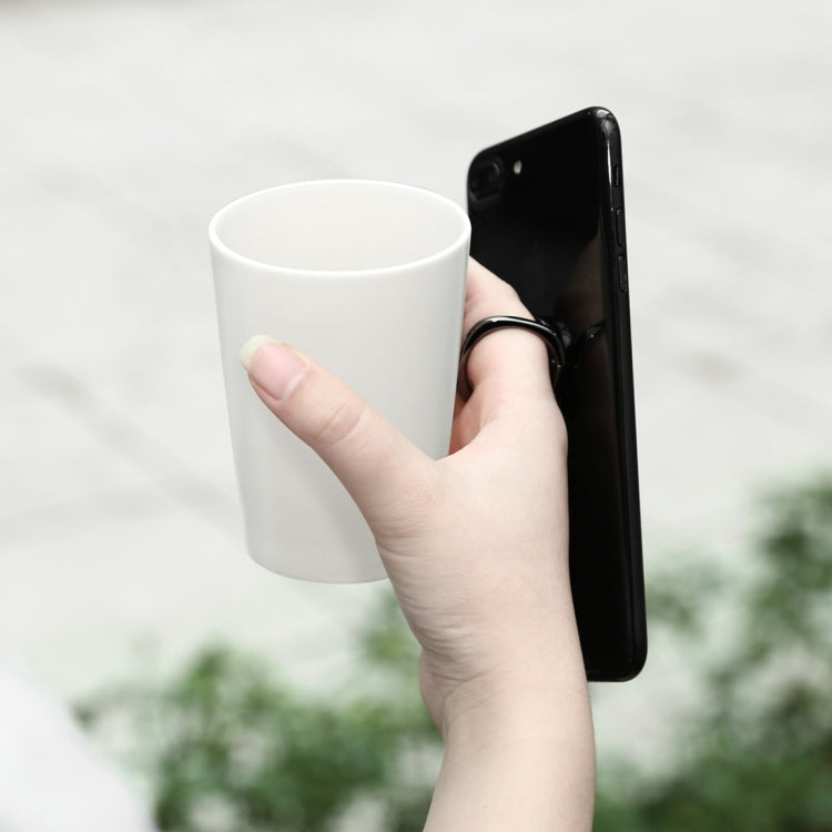 Baseus Universal 360 องศา Rotatable Privity ขายึดแหวนโลหะสำหรับ iPhone, Samsung, HTC, LG, Huawei, Xiaomi, vivo, OPPO, โทรศัพท์มือถือหรือแท็บเล็ต Meizu, แผ่นเหล็กในตัว, รองรับแม่เหล็ก