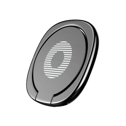 Baseus Universal 360 องศา Rotatable Privity ขายึดแหวนโลหะสำหรับ iPhone, Samsung, HTC, LG, Huawei, Xiaomi, vivo, OPPO, โทรศัพท์มือถือหรือแท็บเล็ต Meizu, แผ่นเหล็กในตัว, รองรับแม่เหล็ก