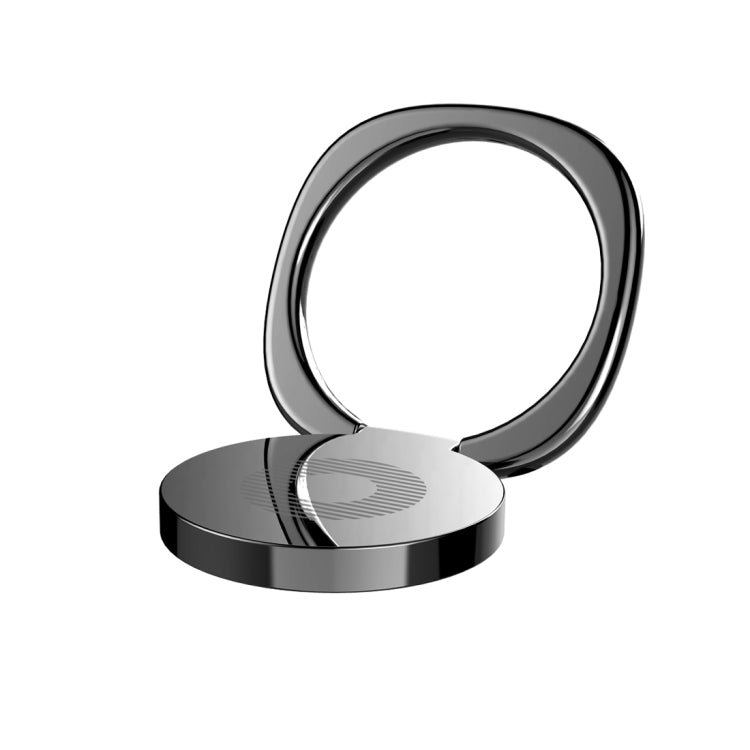 Baseus Universal 360 องศา Rotatable Privity ขายึดแหวนโลหะสำหรับ iPhone, Samsung, HTC, LG, Huawei, Xiaomi, vivo, OPPO, โทรศัพท์มือถือหรือแท็บเล็ต Meizu, แผ่นเหล็กในตัว, รองรับแม่เหล็ก