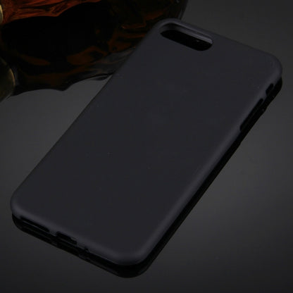 สำหรับ iPhone 8 Plus & 7 Plus สีทึบ TPU ฝาครอบป้องกันด้านหลัง