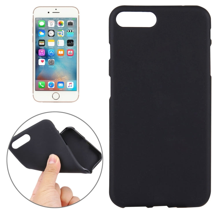 สำหรับ iPhone 8 Plus & 7 Plus สีทึบ TPU ฝาครอบป้องกันด้านหลัง