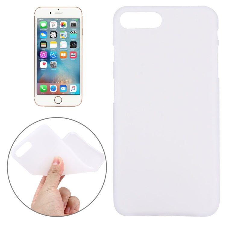 สำหรับ iPhone 8 Plus & 7 Plus สีทึบ TPU ฝาครอบป้องกันด้านหลัง