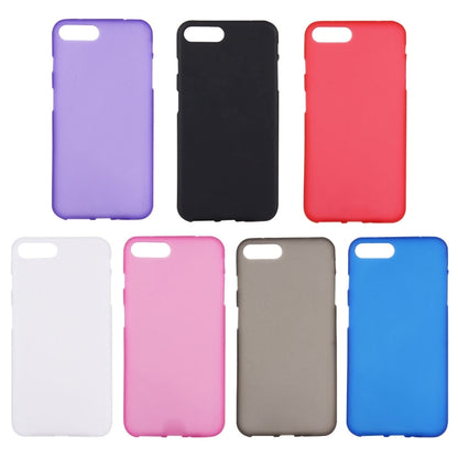 สำหรับ iPhone 8 Plus & 7 Plus สีทึบ TPU ฝาครอบป้องกันด้านหลัง
