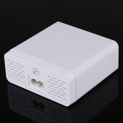 899 30W QC 3.0 6 พอร์ต USB ที่ชาร์จเร็วพร้อมจอแสดงผลดิจิตอล LCD, ปลั๊ก EU, 899