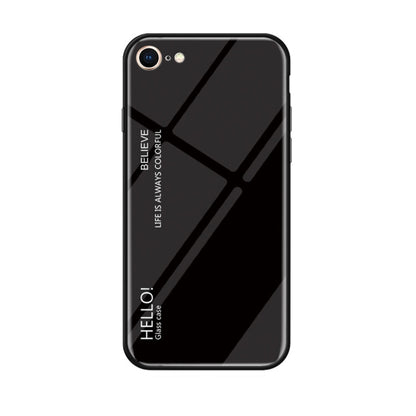 เคสกระจกสีไล่โทนสีสำหรับ iPhone 8 และ 7, iPhone 8 & 7