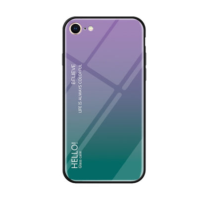 เคสกระจกสีไล่โทนสีสำหรับ iPhone 8 และ 7, iPhone 8 & 7