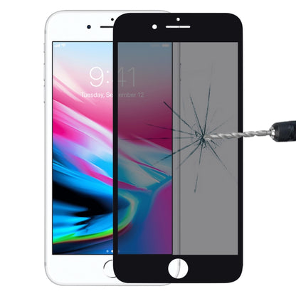 ฟิล์มกระจกนิรภัยป้องกันการมองลอด 9H 6D สำหรับ iPhone SE 2022/2020/8/7, For iPhone SE 2022 / 2020 / 8 / 7(Black), For iPhone 7(White)
