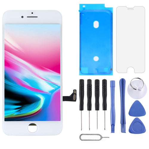 หน้าจอ LCD ดั้งเดิมและชุดประกอบ Digitizer สำหรับ iPhone 8, i8 Original White, i8 Original Black