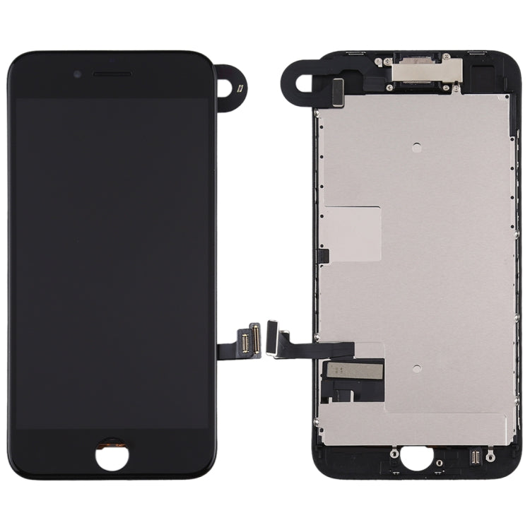 หน้าจอ LCD และชุดประกอบ Digitizer รวมถึงกล้องหน้าสำหรับ iPhone 8, i8 White with Front Camera, i8 Black with Front Camera