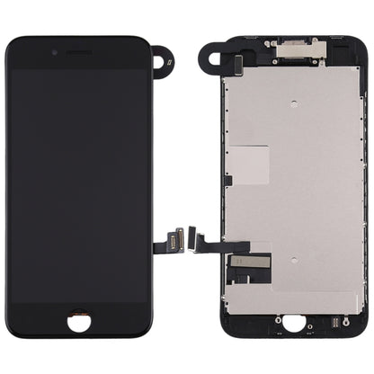 หน้าจอ LCD และชุดประกอบ Digitizer รวมถึงกล้องหน้าสำหรับ iPhone 8, i8 White with Front Camera, i8 Black with Front Camera