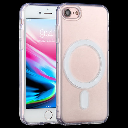 สำหรับ iPhone SE 2020 / 8 Magsafe เคสแหวนแม่เหล็กแบบเรียบง่ายรวมทุกอย่างคริสตัลอะคริลิคใส PC + เคสกันกระแทก TPU, For iPhone SE 2020