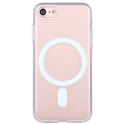 สำหรับ iPhone SE 2020 / 8 Magsafe เคสแหวนแม่เหล็กแบบเรียบง่ายรวมทุกอย่างคริสตัลอะคริลิคใส PC + เคสกันกระแทก TPU, For iPhone SE 2020