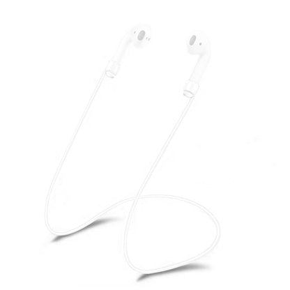 หูฟังไร้สายบลูทูธสายรัดป้องกันการสูญหายซิลิโคนหูฟัง unisex สายป้องกันการสูญหายสำหรับ Apple AirPods 1/2 ความยาวสายเคเบิล: 60 ซม.