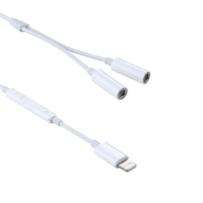 MH026 8 Pin Male to Dual 3.5 มม. แจ็คหูฟังหญิงสายควบคุมอะแดปเตอร์เสียง