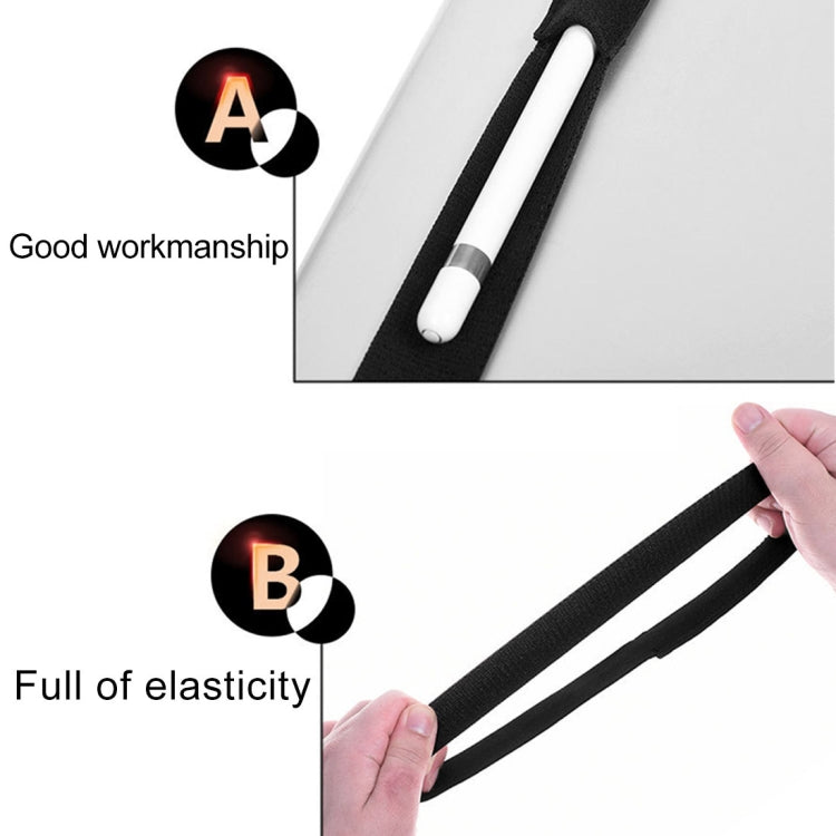สำหรับ Apple Pencil / iPad 9.7 นิ้วทั่วไปสายรัดยางยืดสูง Apple Pencil Band กระเป๋าป้องกัน