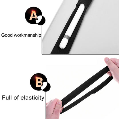 สำหรับ Apple Pencil / iPad 9.7 นิ้วทั่วไปสายรัดยางยืดสูง Apple Pencil Band กระเป๋าป้องกัน