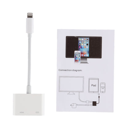 อะแดปเตอร์เคเบิลดิจิตอลทีวี AV HDMI / HDTV 8 พิน