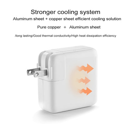 เครื่องชาร์จแบบพกพา Type-C Power Adapter 87W พร้อมสายชาร์จ Type-C ยาว 1.8 ม. ปลั๊ก US, 87W US Plug