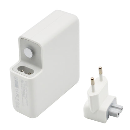 เครื่องชาร์จพกพาอะแดปเตอร์แปลงไฟ Type-C 87W พร้อมสายชาร์จ Type-C ยาว 1.8 ม. ปลั๊ก EU, 87W EU Plug