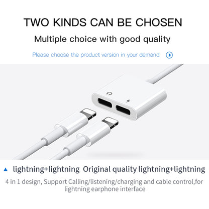 JOYROOM S-Y104 Ben Series Apple Dual Lightning Adapter ความยาว 1.2 ม