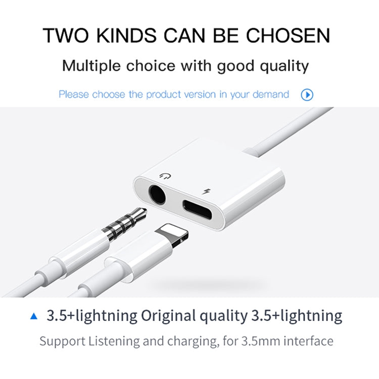 JOYROOM S-Y104 Ben Series Apple 3.5+Lighting Adapter ความยาว: 1.2 ม.