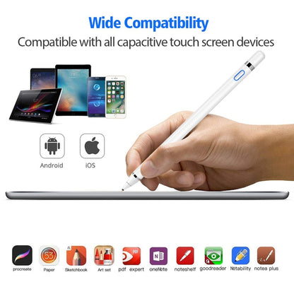 HX DZ870 ปากกาสไตลัสความไวปลายปากกา 1.4 มม. สำหรับ iPad, iPhone, Galaxy