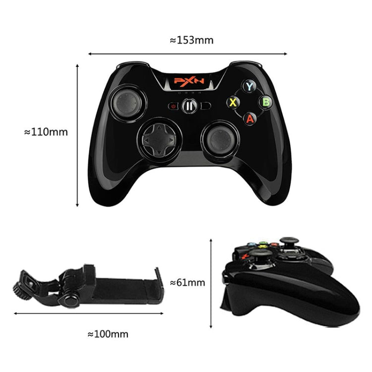 PXN PXN-6603 MFI โทรศัพท์มือถือไร้สายบลูทูธเกม Handle Controller ใช้งานร่วมกับระบบ iOS