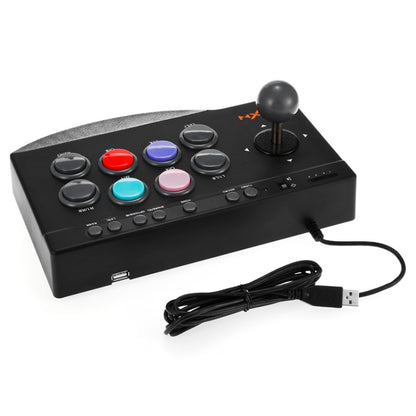 PXN PXN-0082 Gladiator Street Machine เกม Handle Rocker Controller สำหรับ Nintendo Switch / PC / ระบบ Android / PS3 / PS4 / XboxOne, PXN-0082