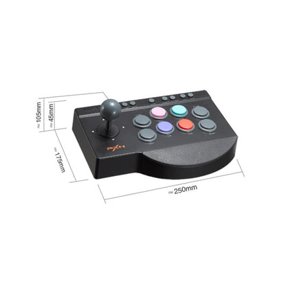 PXN PXN-0082 Gladiator Street Machine เกม Handle Rocker Controller สำหรับ Nintendo Switch / PC / ระบบ Android / PS3 / PS4 / XboxOne, PXN-0082