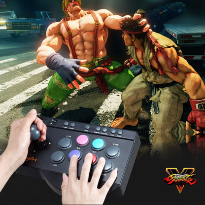 PXN PXN-0082 Gladiator Street Machine เกม Handle Rocker Controller สำหรับ Nintendo Switch / PC / ระบบ Android / PS3 / PS4 / XboxOne, PXN-0082
