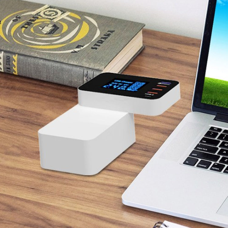 CDA33Q 40W QC 3.0 USB 3 พอร์ต USB พอร์ต USB-C / Type-C เครื่องชาร์จมัลติฟังก์ชั่นพร้อมจอแสดงผล LED, ปลั๊ก AU, AU Plug