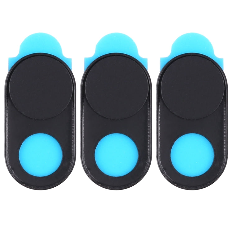 3 ชิ้น Universal Ultra-thin Design Magnet WebCam Cover ฝาครอบกล้องสำหรับเดสก์ท็อปแล็ปท็อปแท็บเล็ตโทรศัพท์