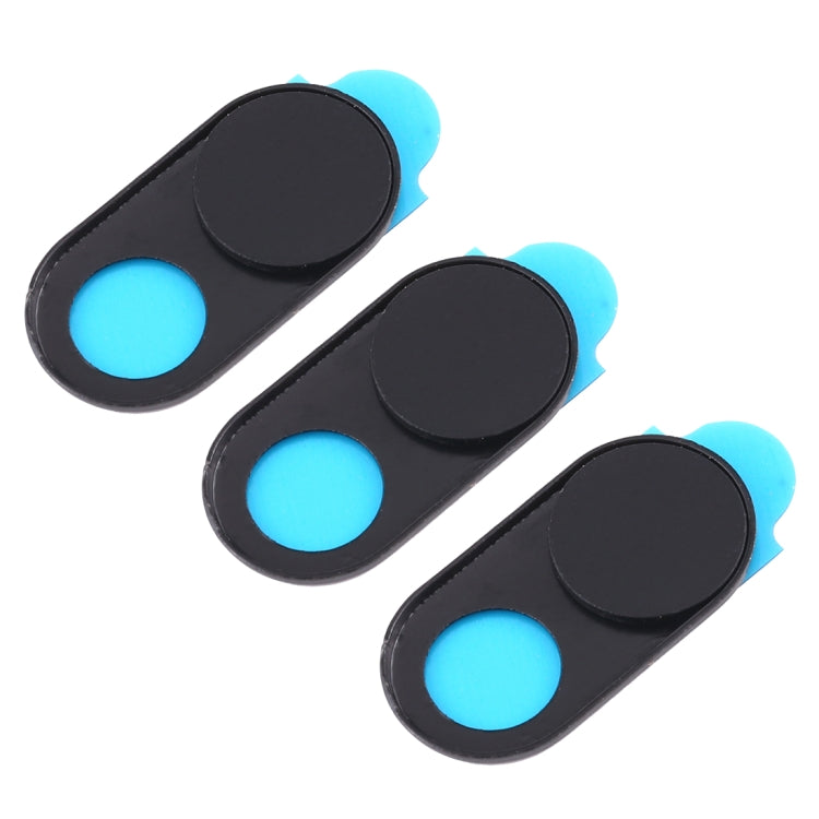 3 ชิ้น Universal Ultra-thin Design Magnet WebCam Cover ฝาครอบกล้องสำหรับเดสก์ท็อปแล็ปท็อปแท็บเล็ตโทรศัพท์