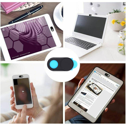 3 ชิ้น Universal Ultra-thin Design Magnet WebCam Cover ฝาครอบกล้องสำหรับเดสก์ท็อปแล็ปท็อปแท็บเล็ตโทรศัพท์