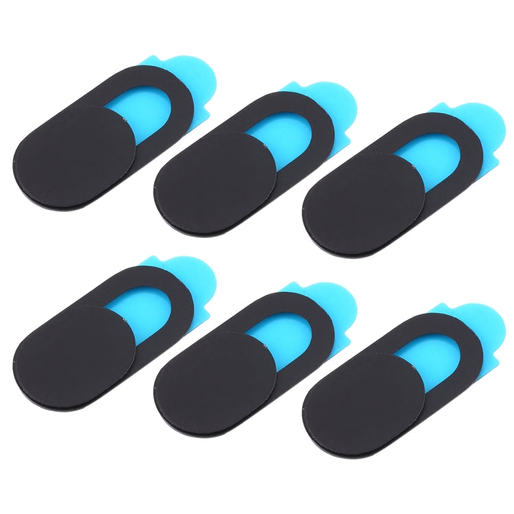 6 ชิ้น Universal Ultra-thin Design WebCam Cover ฝาครอบกล้องสำหรับเดสก์ท็อปแล็ปท็อปแท็บเล็ตโทรศัพท์