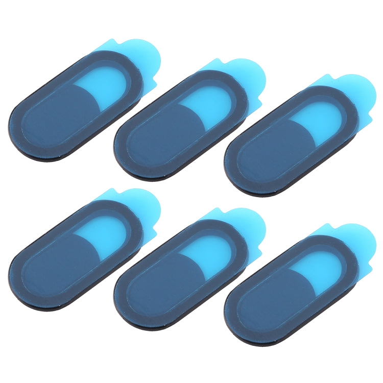 6 ชิ้น Universal Ultra-thin Design WebCam Cover ฝาครอบกล้องสำหรับเดสก์ท็อปแล็ปท็อปแท็บเล็ตโทรศัพท์