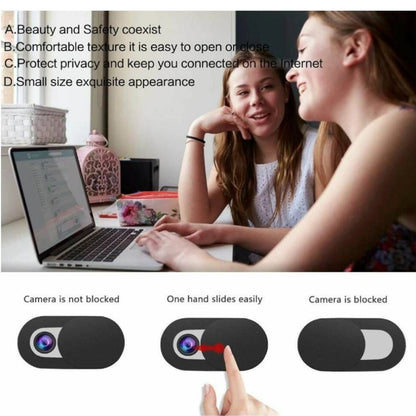 6 ชิ้น Universal Ultra-thin Design WebCam Cover ฝาครอบกล้องสำหรับเดสก์ท็อปแล็ปท็อปแท็บเล็ตโทรศัพท์