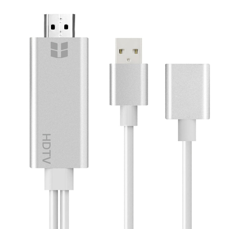 Onten 7562 USB Female to HDMI Phone to HDTV Adapter Cable สำหรับ iPhone / Android